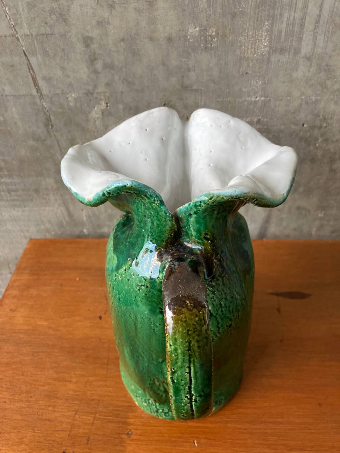 Vintage ceramic pitcher