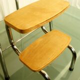Stepladdle stool in formica