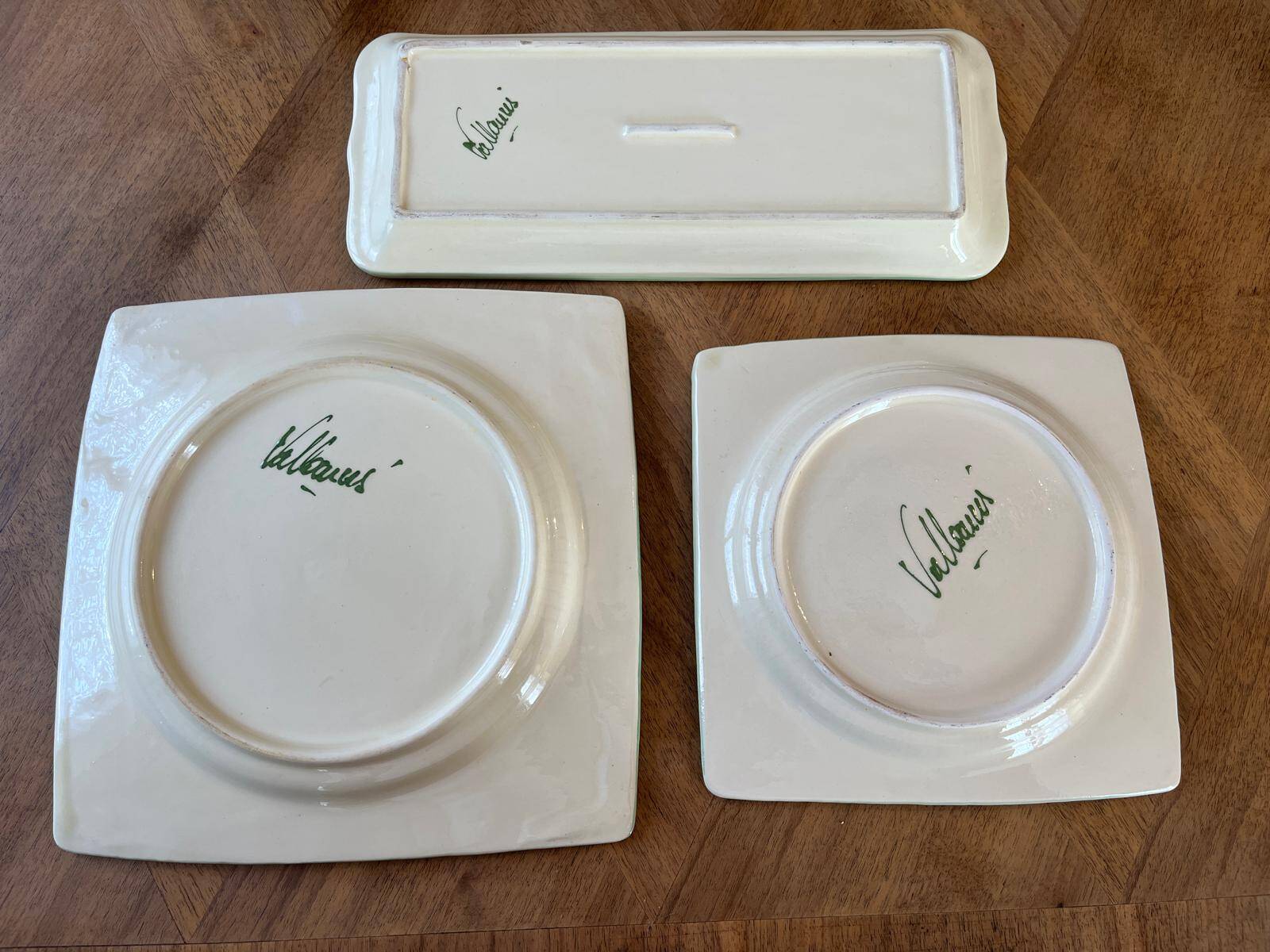 Service de 17 pièces Vallauris vintage (1960-1970)