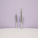 Vintage chrome tube wall lamp