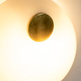 Opaline wall lamp, 1970s