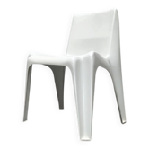 Stackable German chair in mid-century space age style by Helmut Bätzner for Bofinger, 1960s.