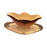 Sauce dish earthenware Saint Amand Hamage