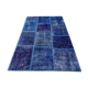 Distressed turkish patchwork rug 183x123 cm