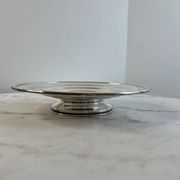 Art Deco silver-plated bowl