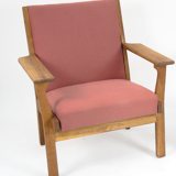 Paire fauteuils GE - 265 par Wegner Hans pour Getama 1950