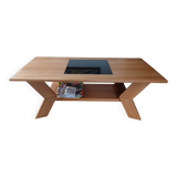 Solid elm coffee table
