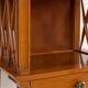 Vintage compass leg bedside table
