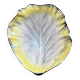 Yellow ceramic empty pocket cup by Pol Chambost