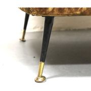 Pair set of 2 armchairs, italy 1950s