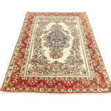 1960s ghom carpet, 135 x 219