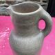 ceramic pitcher pitcher signed Max idlas-era Jouve, vintage 50/60's