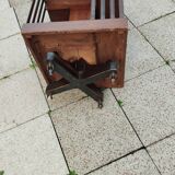 Vintage antique rotating bookcase