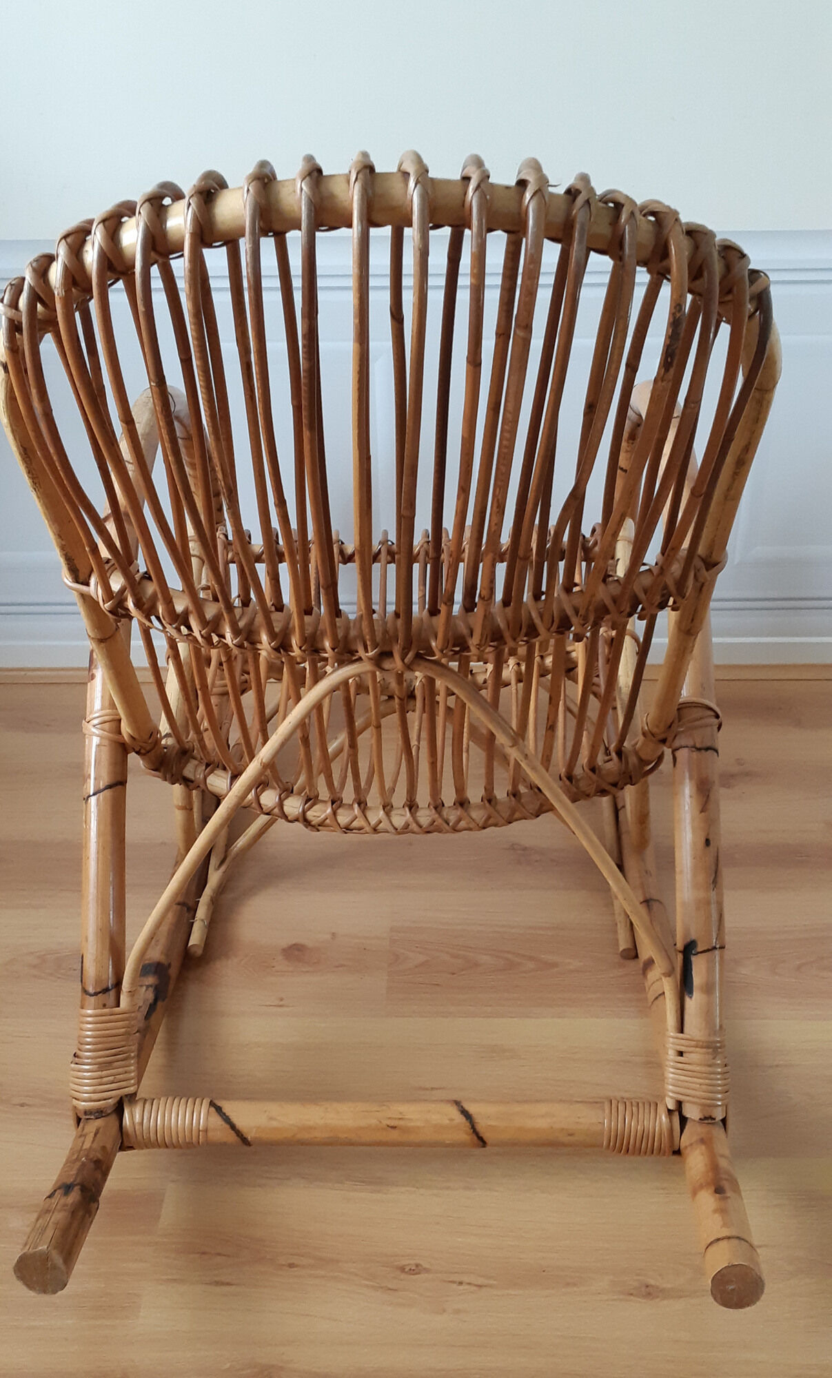 Rattan rocking chair