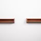 Aksel Kjersgaard floating nightstands No 24 in teak Odder Denmark 1960