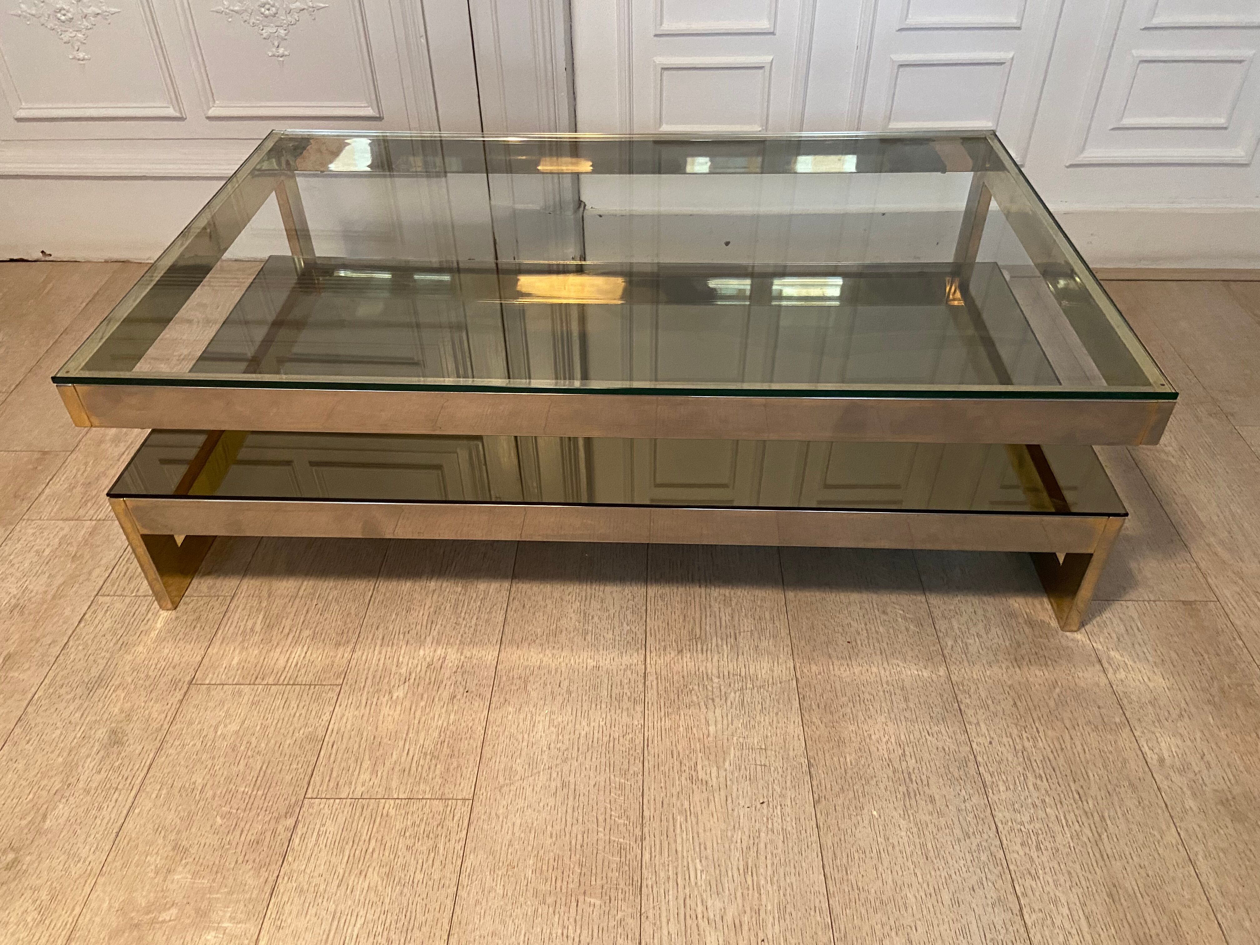 Coffee table G by Belgo Chrom, 1970s