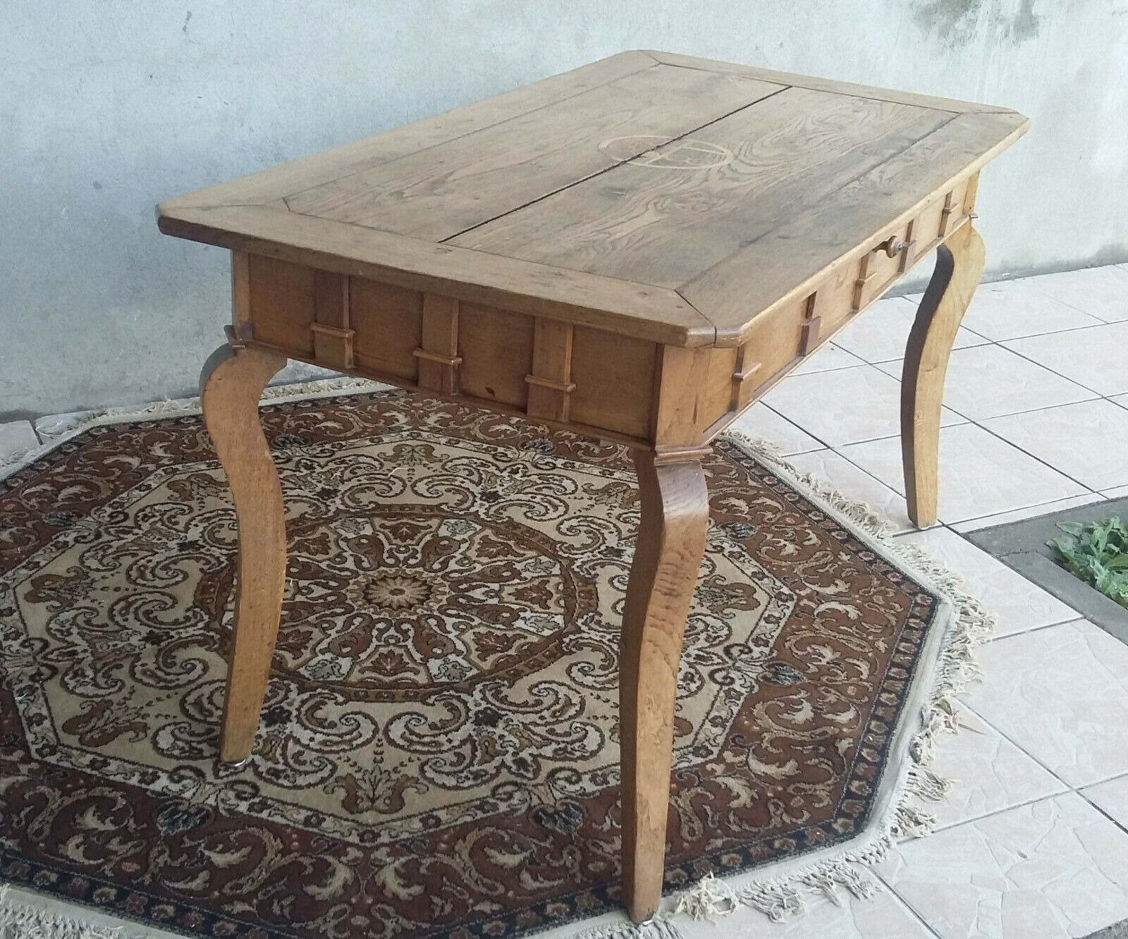 Louis XV oak table 1878