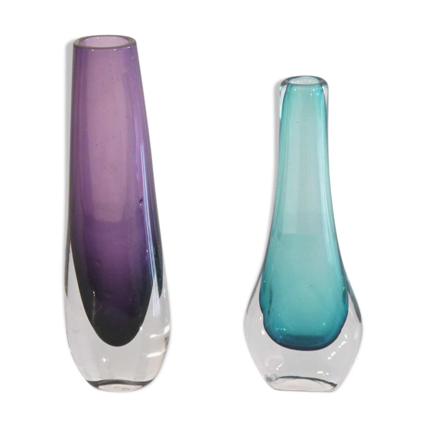 Pair of scandinavian vases, 1960s