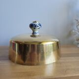 Brass bell porcelain handle