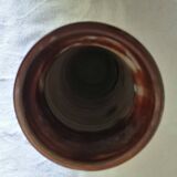 Vase ancien en terre cuite signé