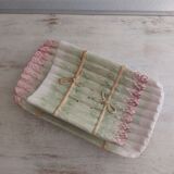 Flat asparagus set and slip drainer