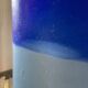 Vintage vase in two-tone glass paste