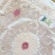 Vintage hand-embroidered tablecloth 128x153 cm
