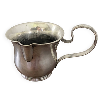 Old silver cup