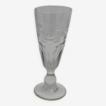 Large 19th century absinthe glass