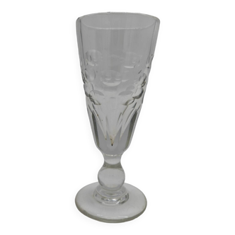 Large 19th century absinthe glass