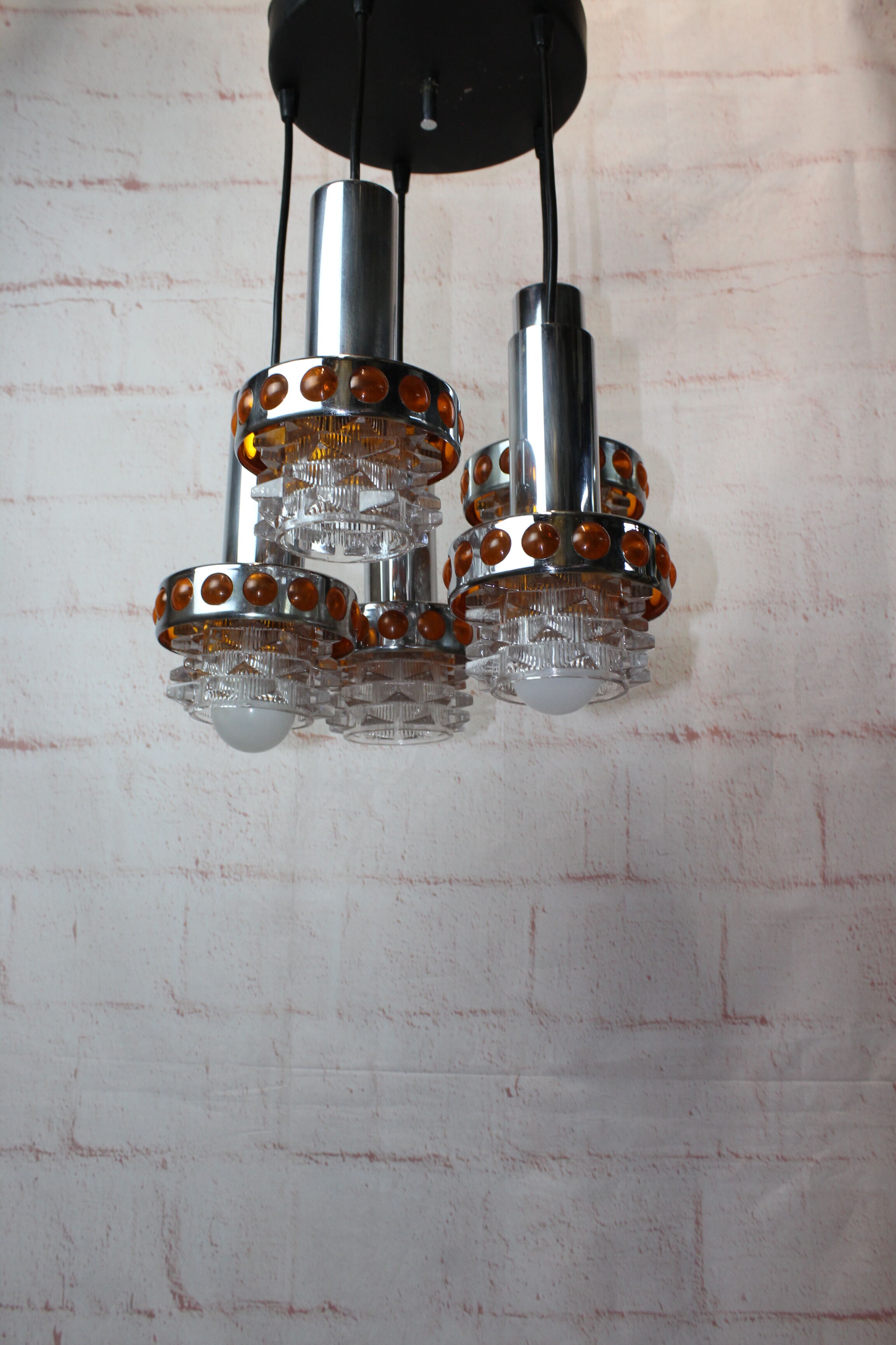 Vintage Raak chandelier 1970