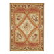 Handmade European Vintage Aubusson Kilim 235 cm x 336 cm