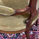 Paire de fauteuils Napoléon III XIXème en acajou