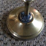 Pair of copper candle holders