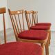 Set of 4 chairs by Antonin Suman for Tatra Nabytok Pravenec Year 60