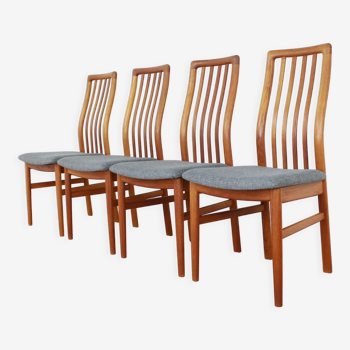 Ensemble de quatre chaises modèle 170 de Kai Kristiansen