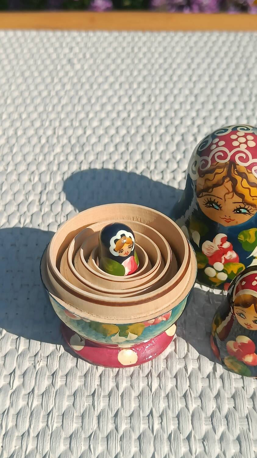 Vintage Russian doll – matryoshka