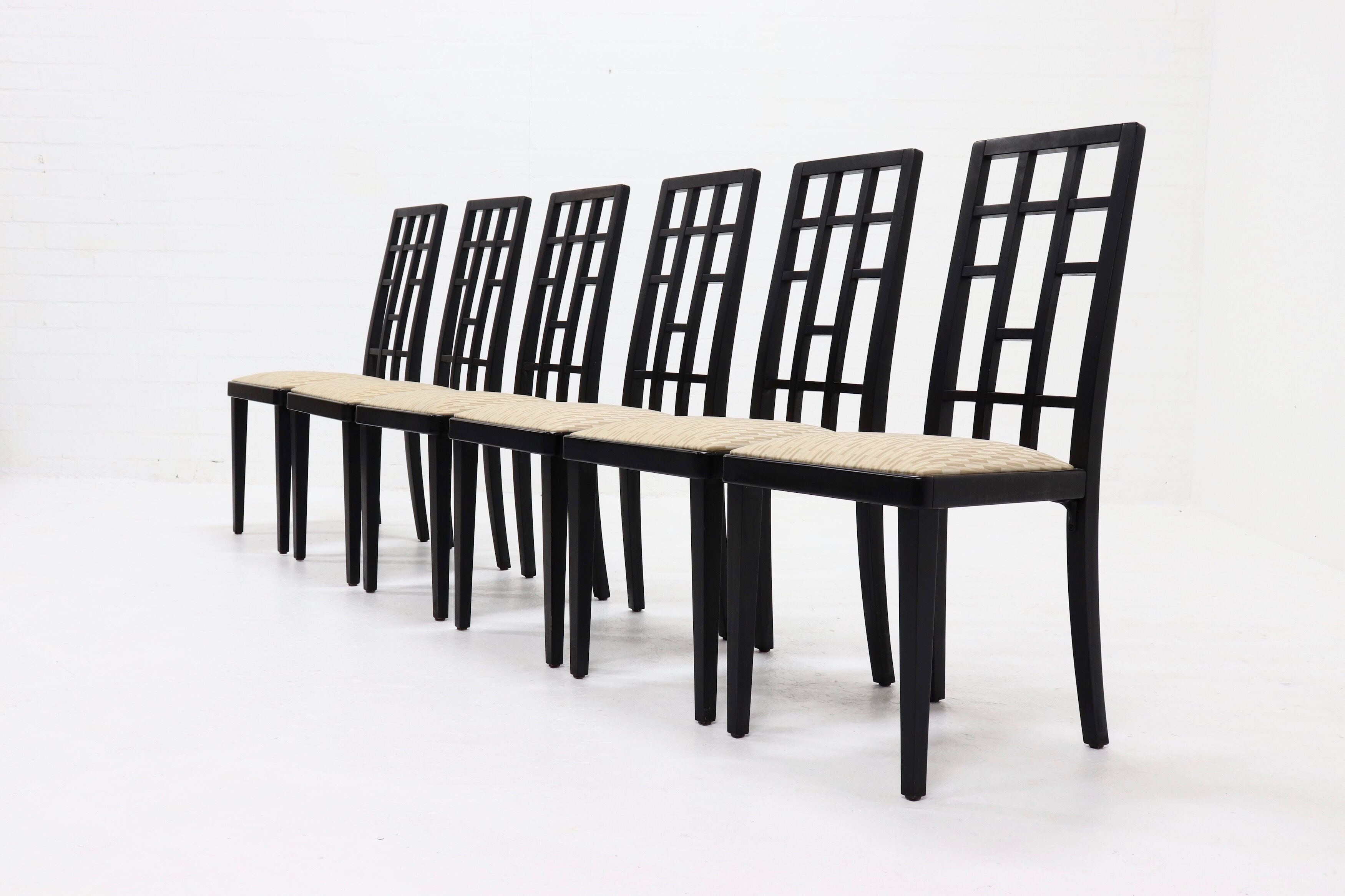 Post modern Thonet dining set by Ernst W. Beranek 1980s