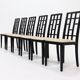 Table et 6 chaises, Thonet post moderne par Ernst W. Beranek années 1980