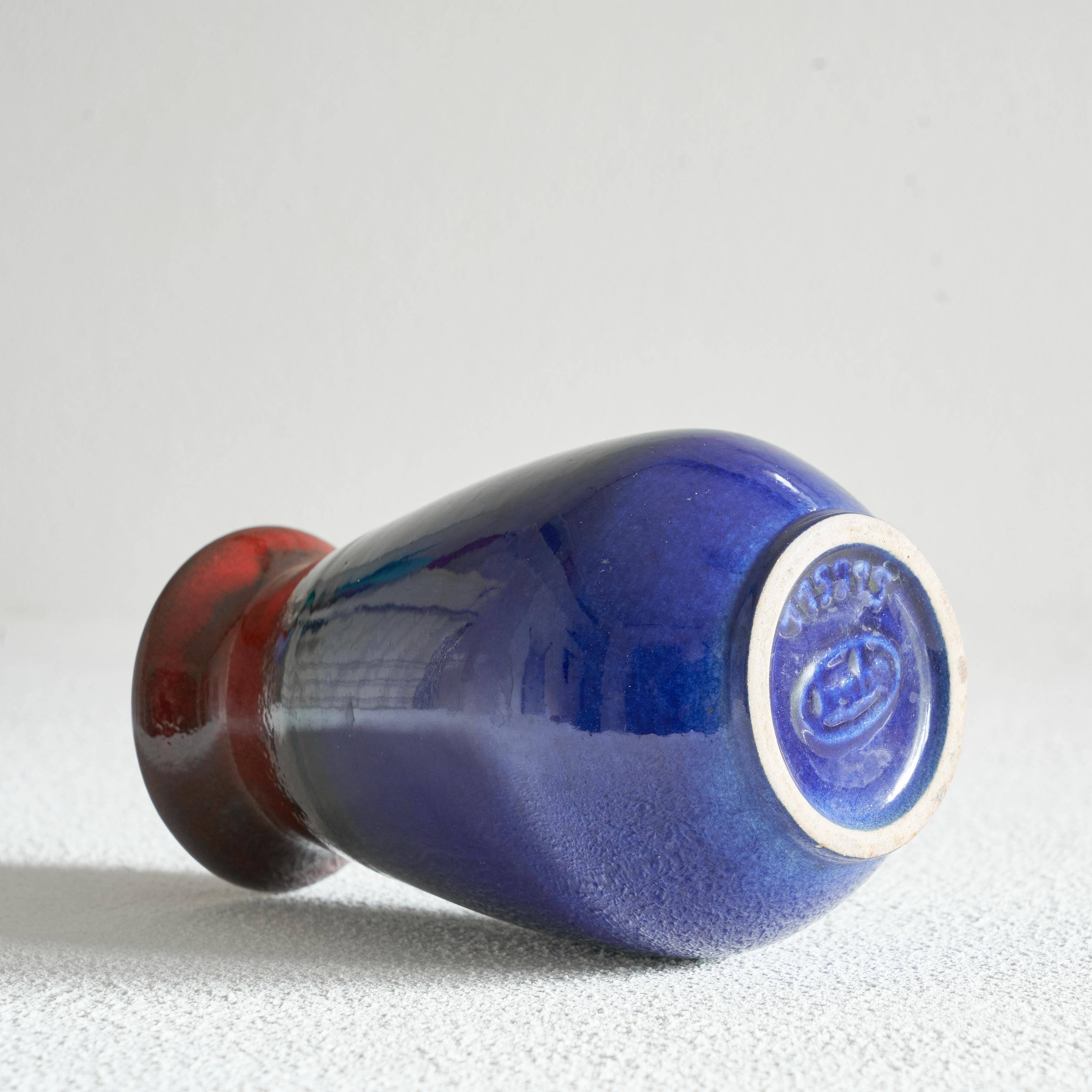 Mid-century pottery vase Jasba Keramik 1960