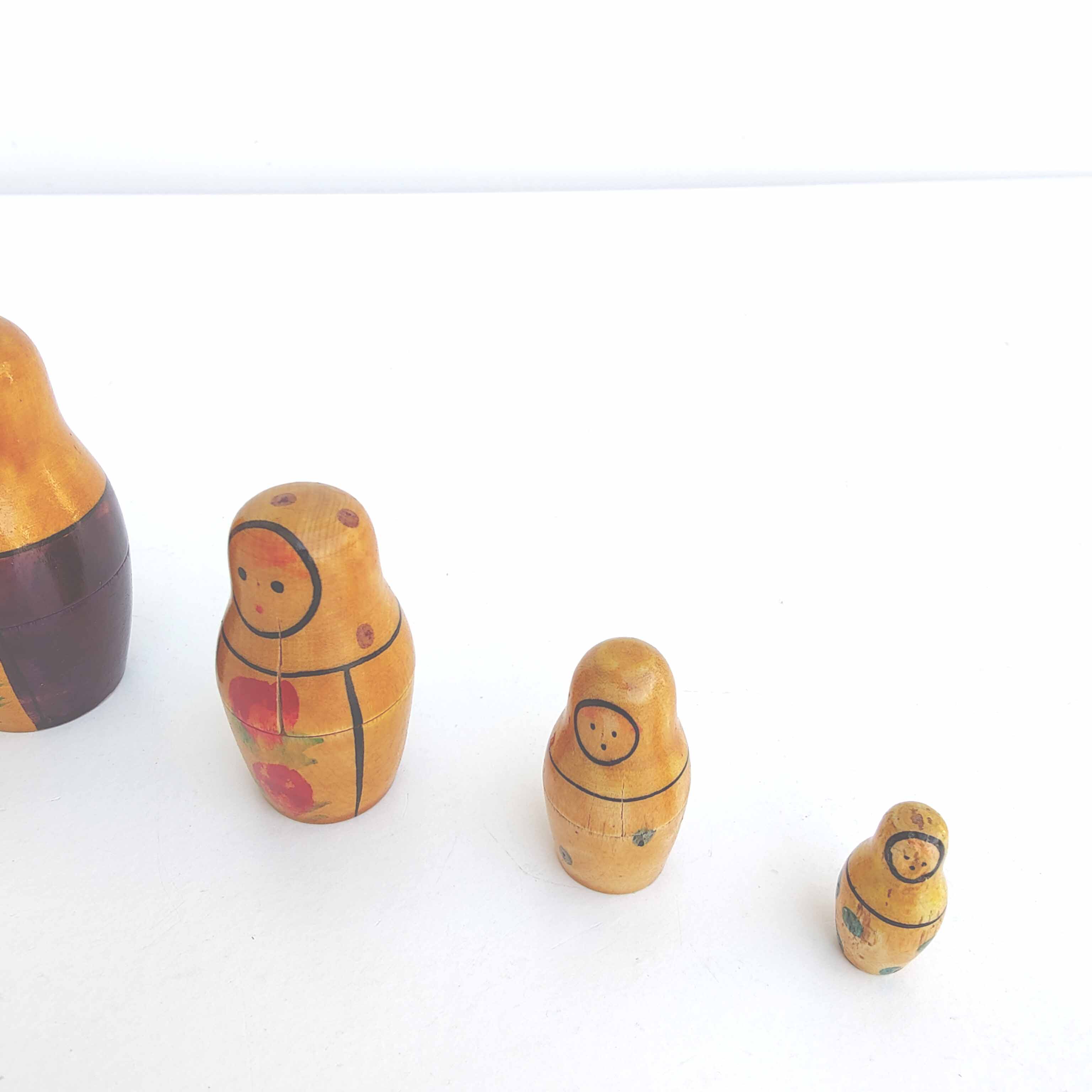 Russian nesting dolls matryoshka