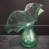 Bubble glass vase