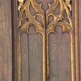 Wooden panel in Gothic style