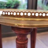 Carrara marble kidney table