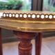 Carrara marble kidney table