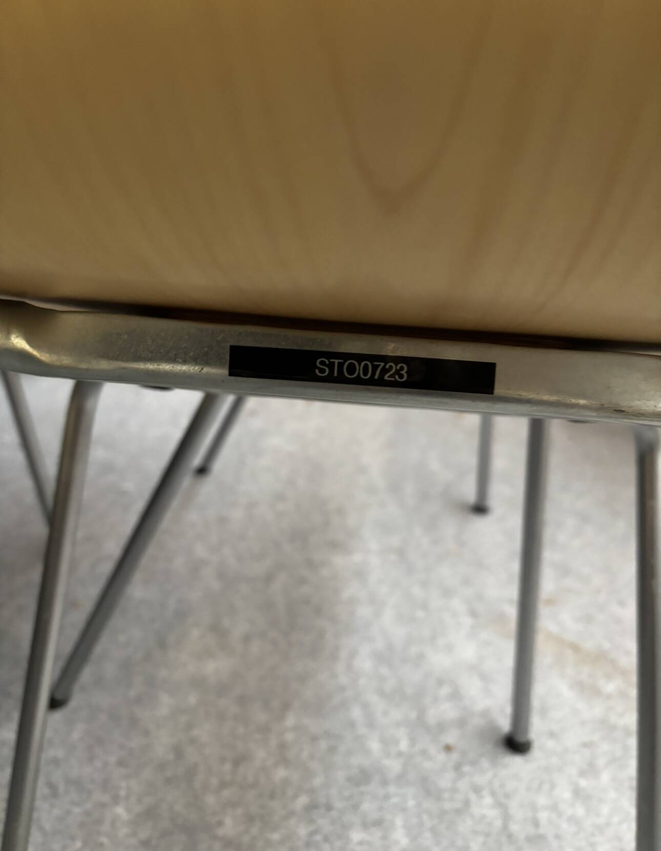 4 Fritz Hansen design chairs