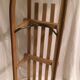 Vintage wooden sledge for 1 to 2 people