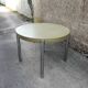 Stretchable round table, gingham tile patterns late 1970 - Ø100