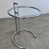 Old Eileen Gray Adjustable Table E1027, United Workshops 80s vintage from Vereinigte Werkstätten Collection
