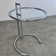 Old Eileen Gray Adjustable Table E1027, United Workshops 80s vintage from Vereinigte Werkstätten Collection